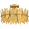 Quoizel Liza Semi Flush 3 Lights Gold Leaf LIZ1716GFL - alternate 1